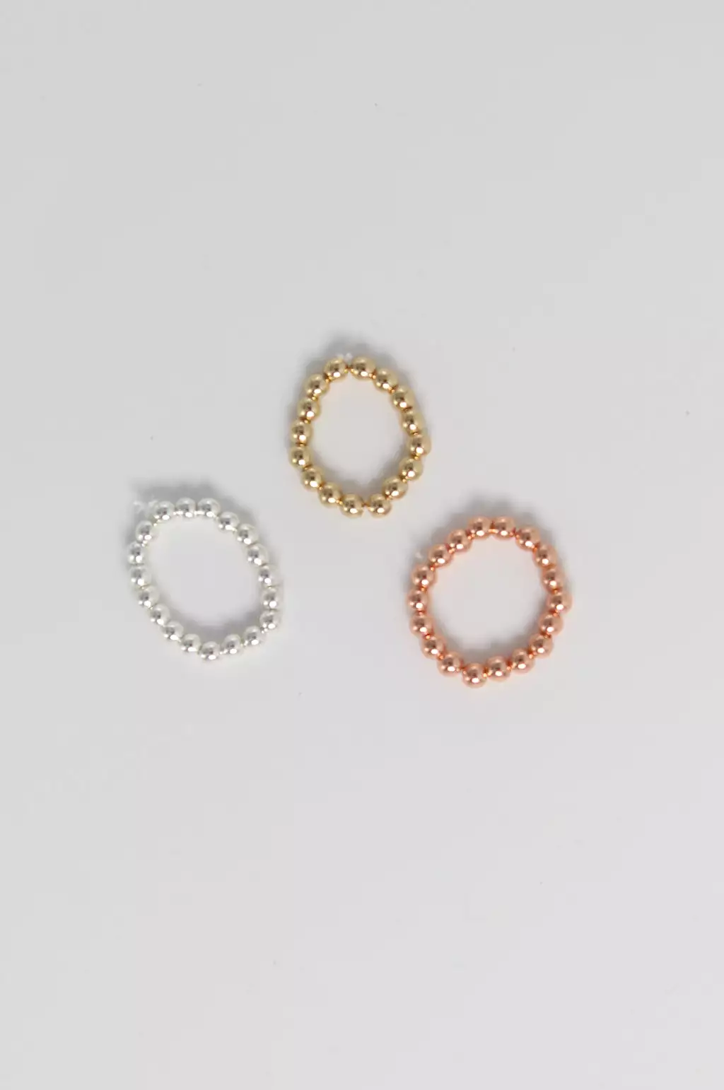 Stackable Stretch Rings by Annie Claire Designs