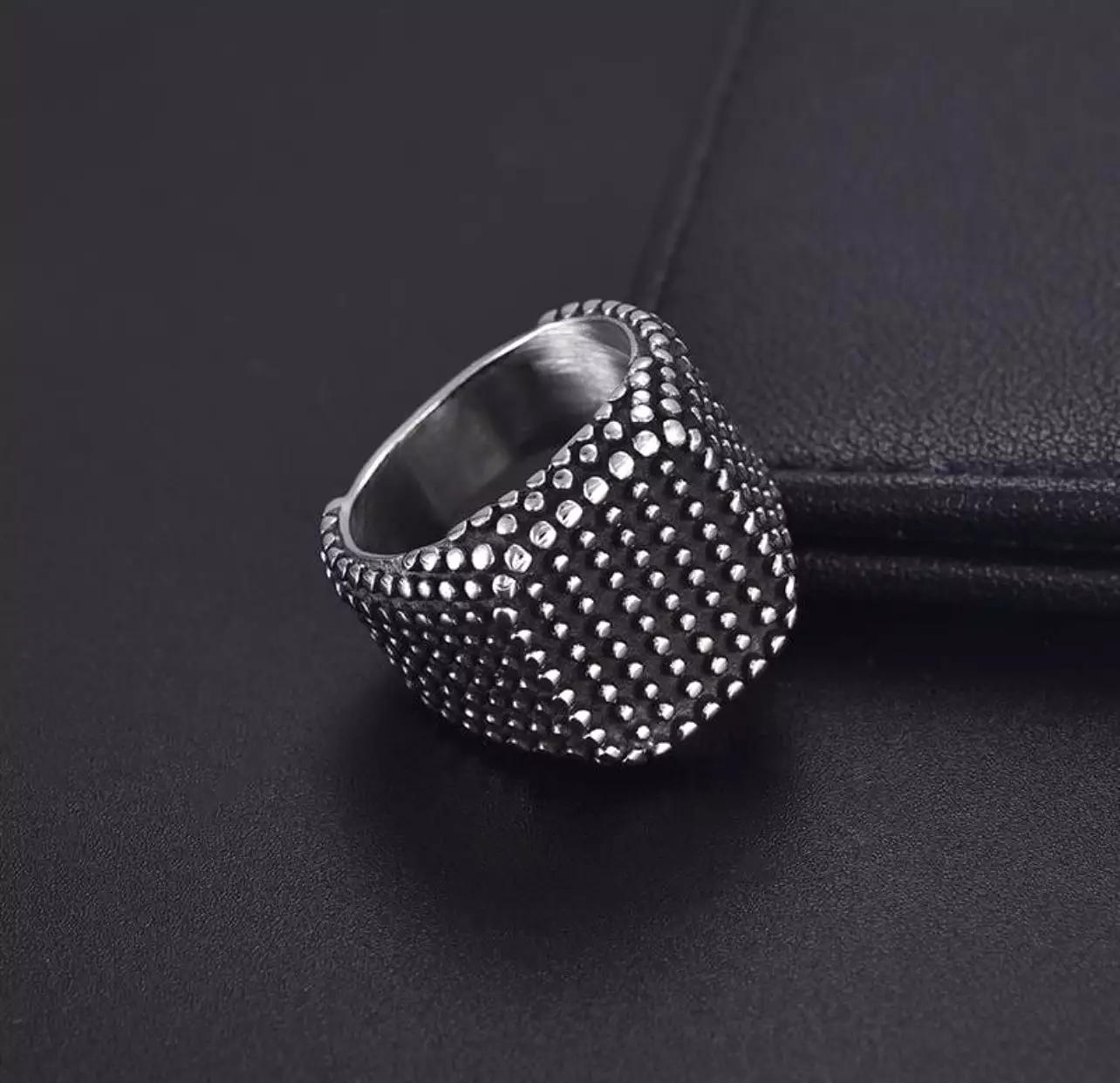 Stainless Steel Ring Men Vintage HipHop Ring Jewelry-S2659846