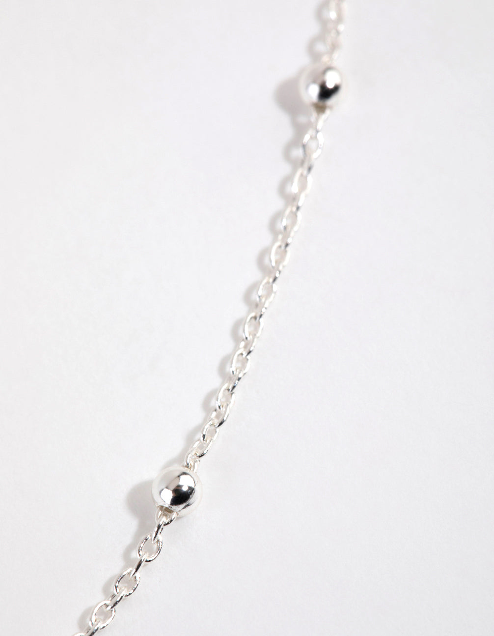 Sterling Silver Ball Chain Necklace