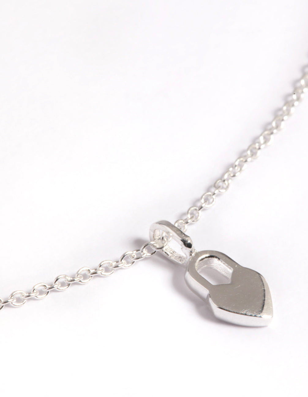 Sterling Silver Heart Locket Necklace