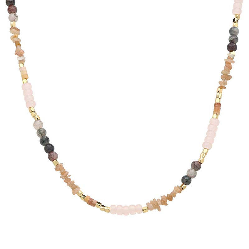 Stone Beaded Necklace