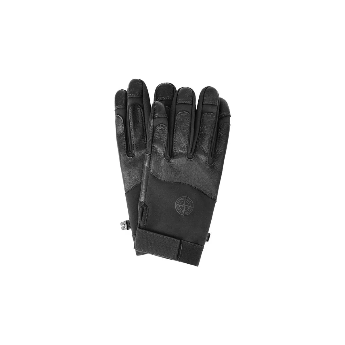 Stone Island Soft Shell-R Gloves (Black)