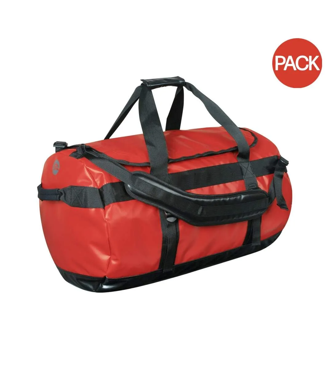 Stormtech Waterproof Gear Holdall Bag (Medium) (Pack of 2) (Red/Black) (One Size) - UTBC4447