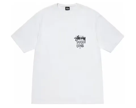 Stussy Tough Gear White Tee