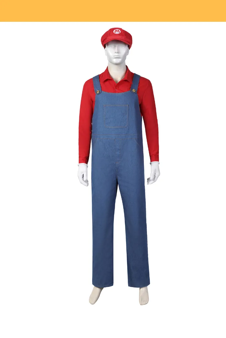 Super Mario Movie Cosplay Costume