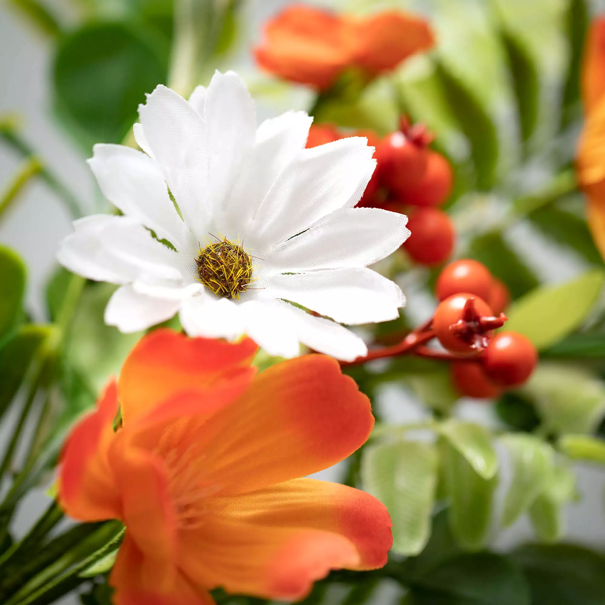 Tangerine Cream Small Wreath