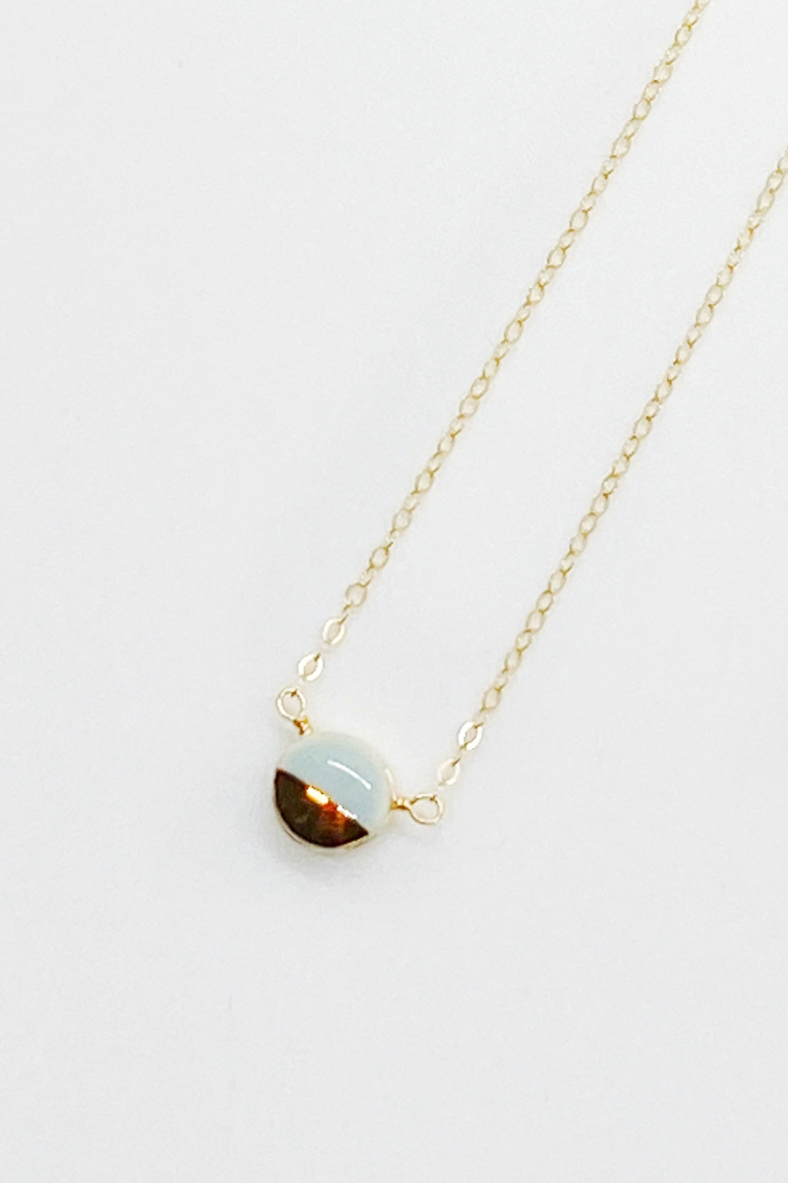 Teeny Pebble Wrap Necklaces