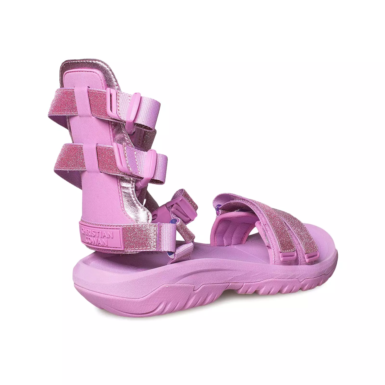 Teva Christian Cowan Hurricane Gladiator Pink Sandals - Unisex