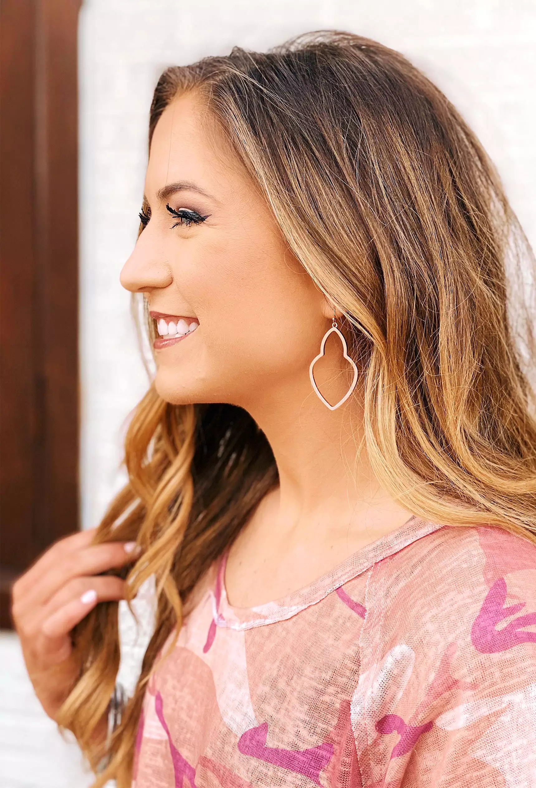 The Favorite Earrings in Rose Gold