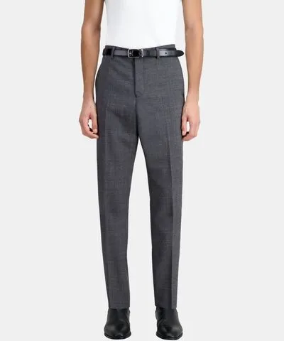 The Kooples Micro-pattern Wool Suit Trousers