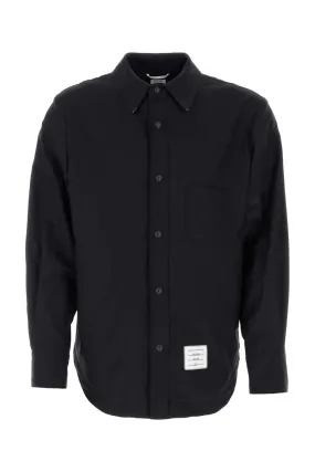 Thom Browne Midnight Blue Wool Shirt