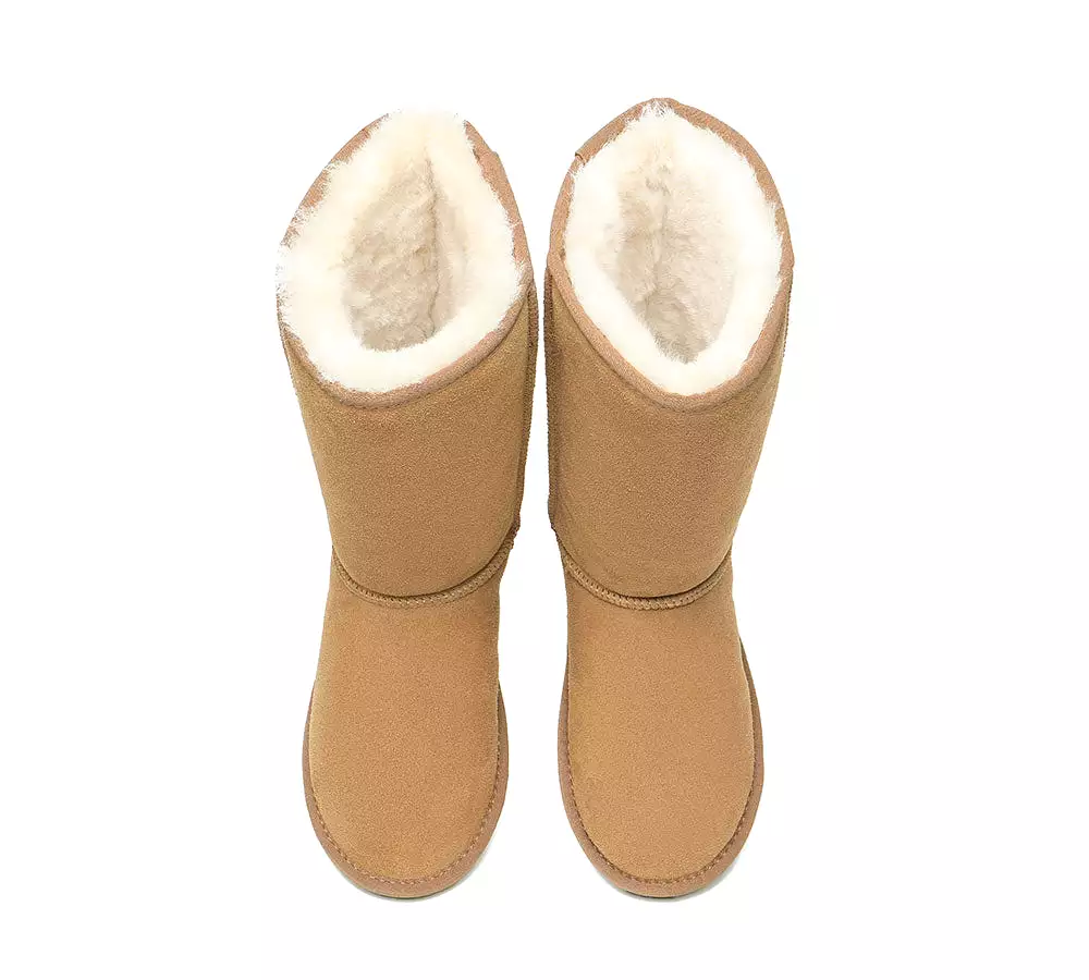 UGG Australian Shepherd Ugg Boots Double Face Sheepskin Tall Classic Suede