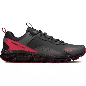 'Under Armour' Men's Charged Verssert Speckle - Jet Grey / Red / Black