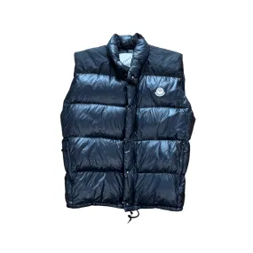 Vintage 90s Black Moncler Puffer Gilet - Extra Large