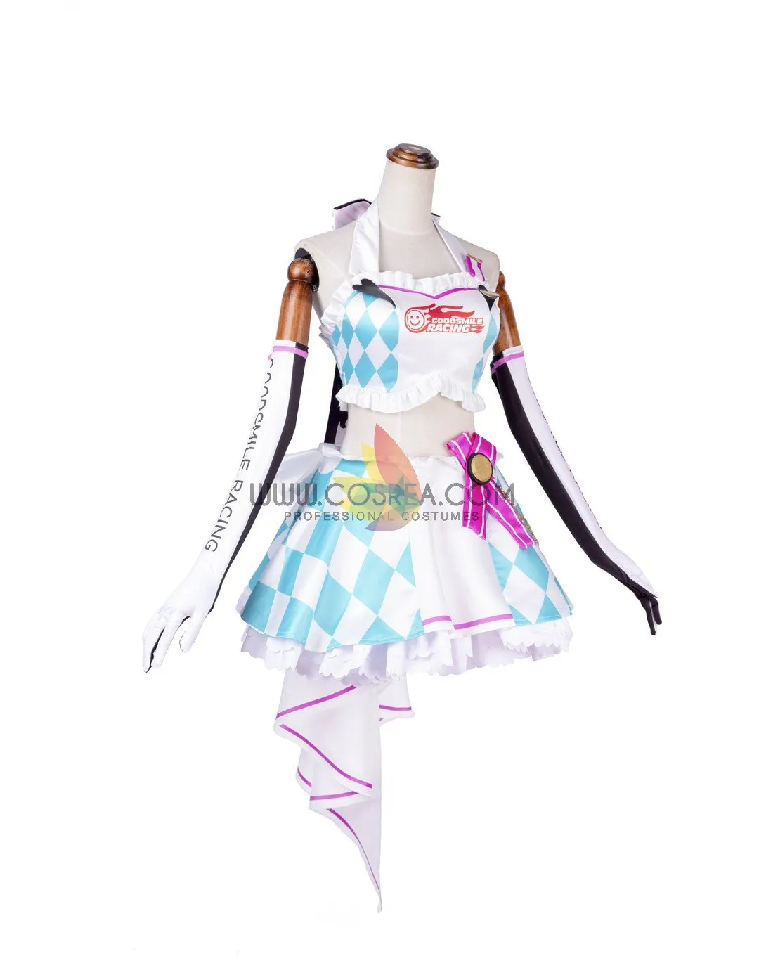 Vocaloid Hatsune Miku Racing Cosplay Costume