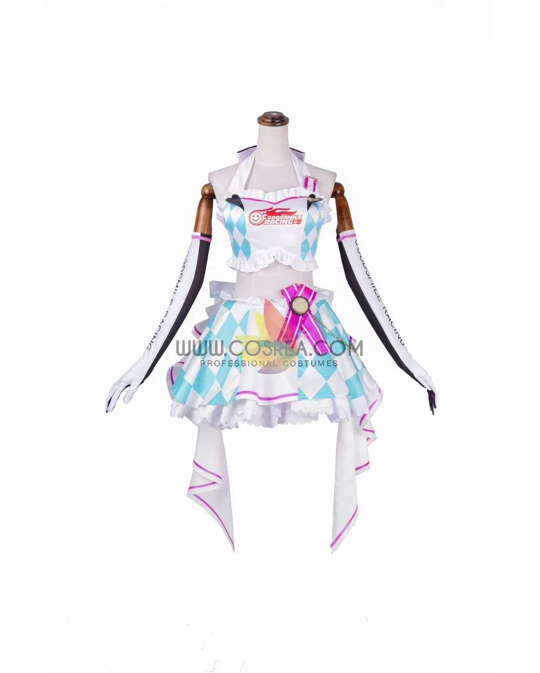 Vocaloid Hatsune Miku Racing Cosplay Costume