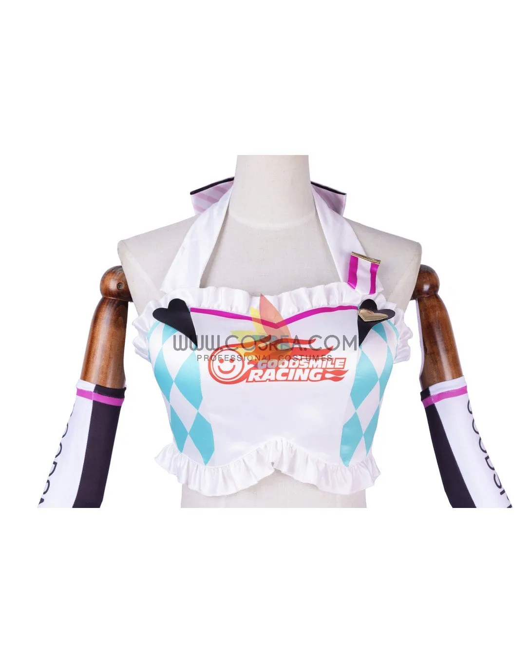 Vocaloid Hatsune Miku Racing Cosplay Costume