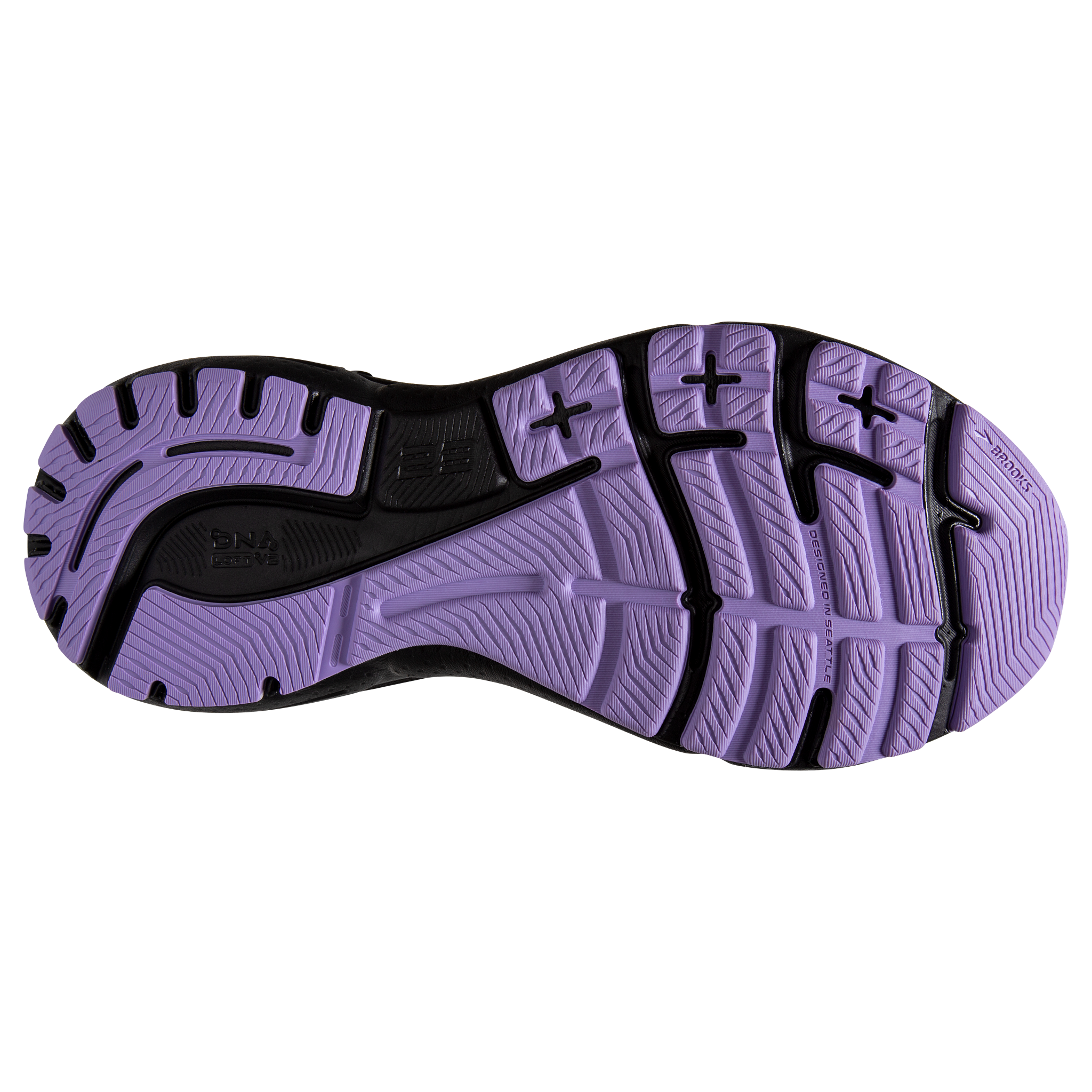 W Brooks Adrenaline GTS 23 Grey/Black/Purple