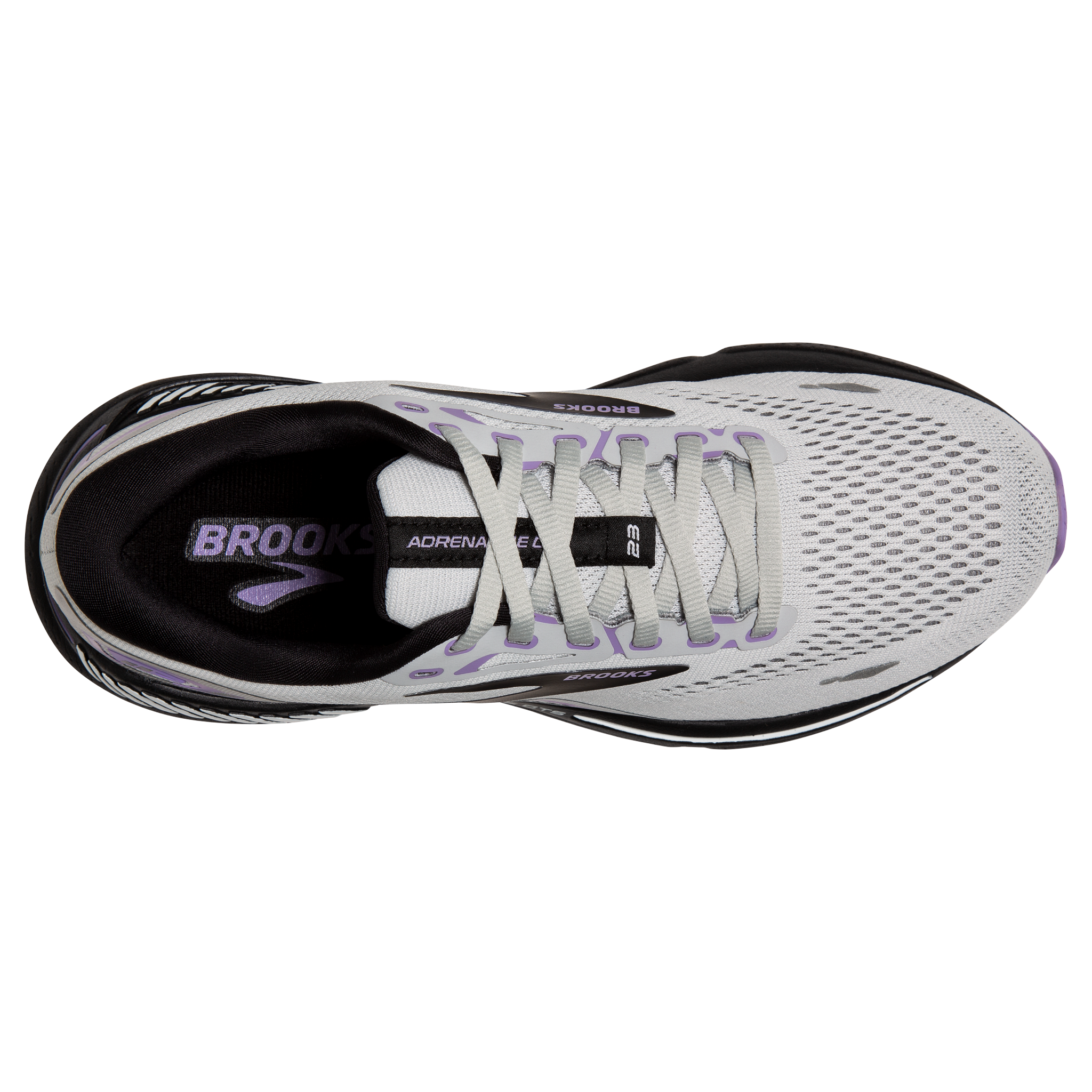 W Brooks Adrenaline GTS 23 Grey/Black/Purple