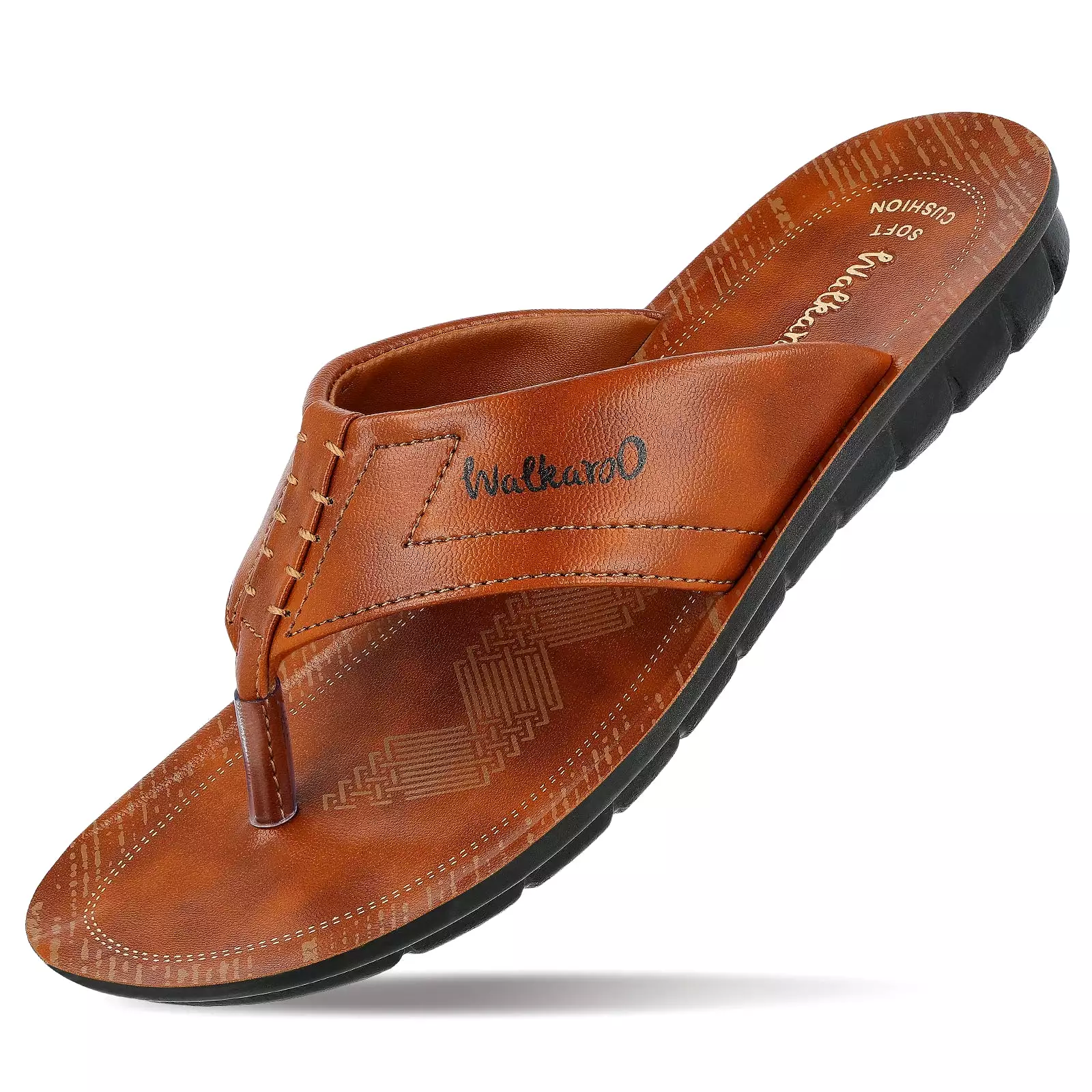 Walkaroo Men Sandals  - WG2010 Special tan