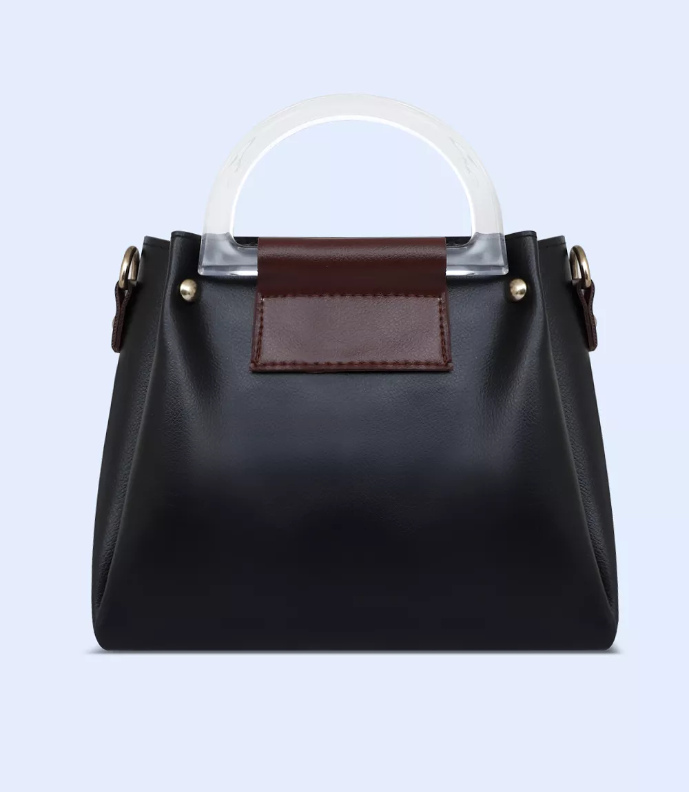 WB2410-BLACK-Women Shoulder Bag