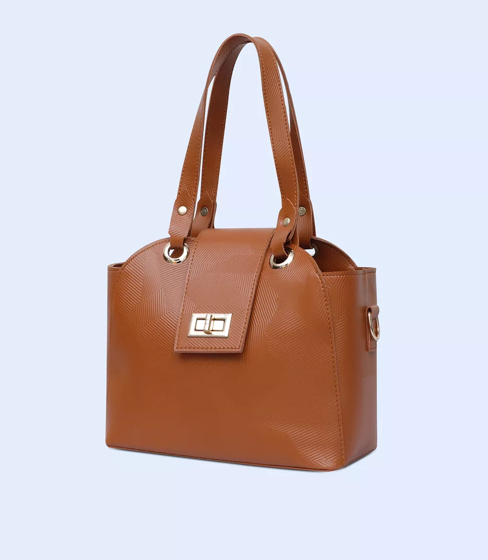 WB2520-TAN-Women Shoulder Bag