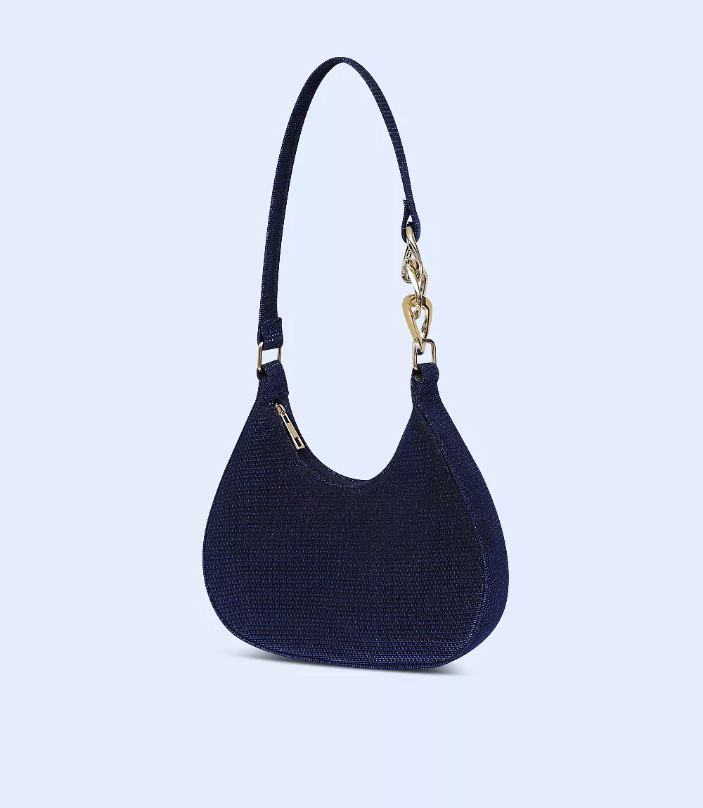 WB2633-BLUE-Women Shoulder Bag