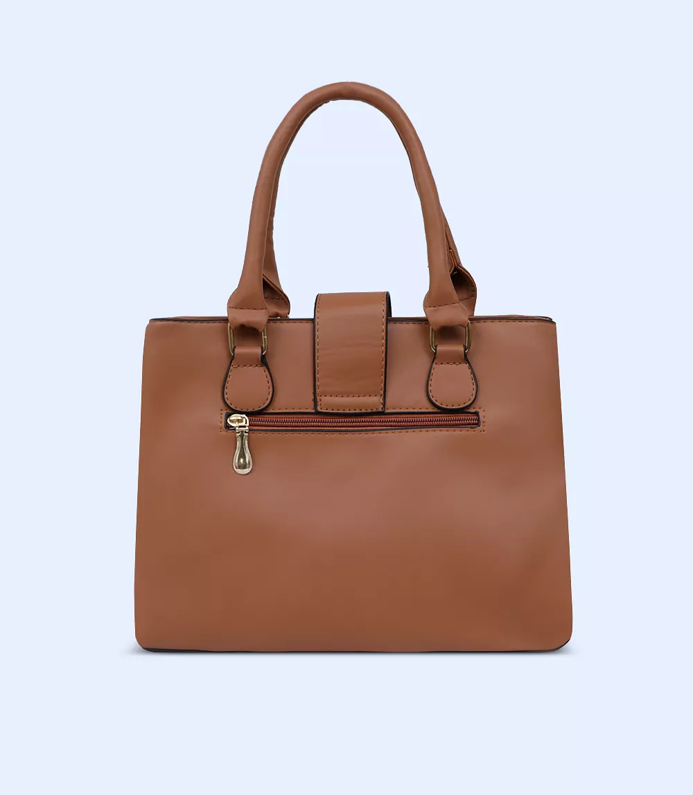 WB2771-TAN-Women Shoulder Bag