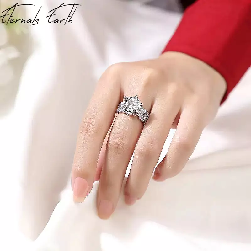 Women Fashion White Stone Rings