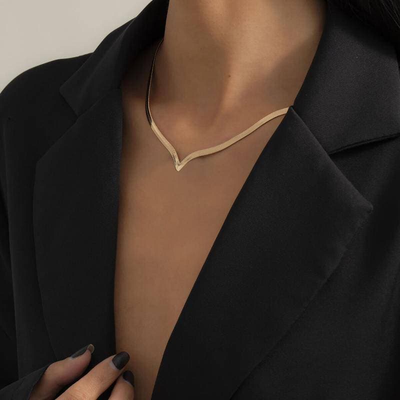 Women's Simple V-shaped Necklaces