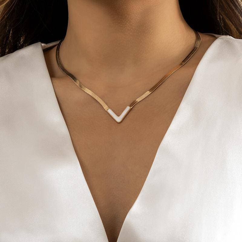 Women's Simple V-shaped Necklaces