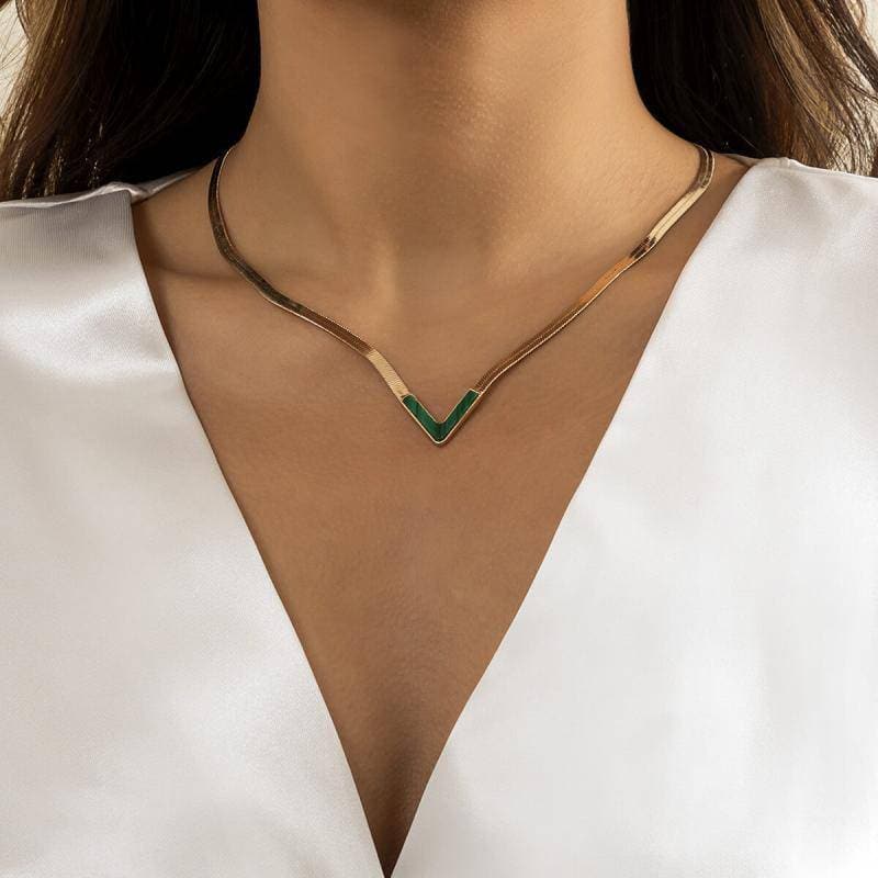 Women's Simple V-shaped Necklaces