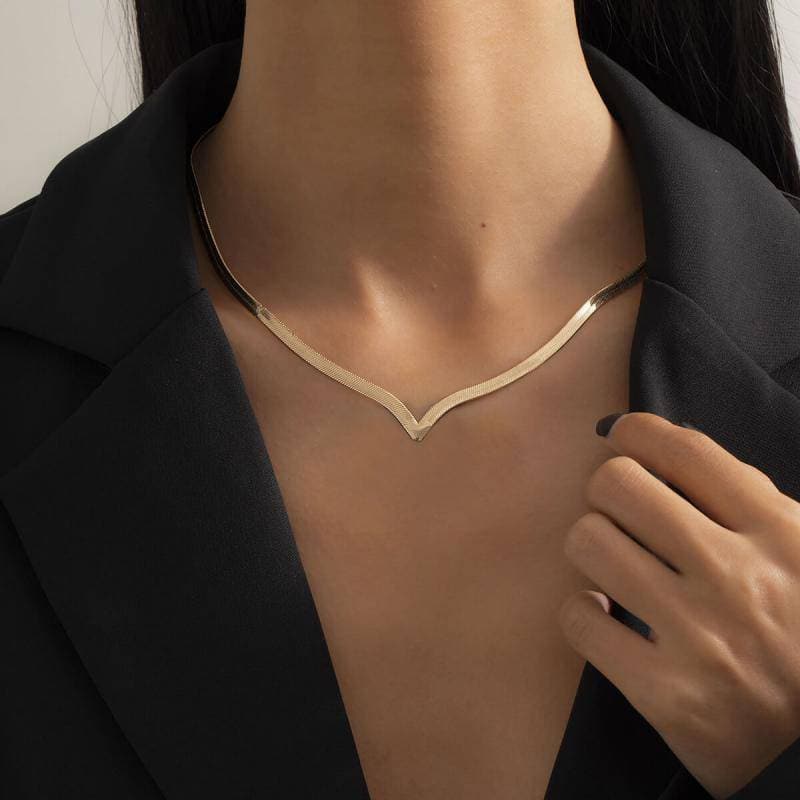 Women's Simple V-shaped Necklaces