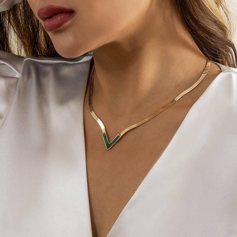 Women's Simple V-shaped Necklaces