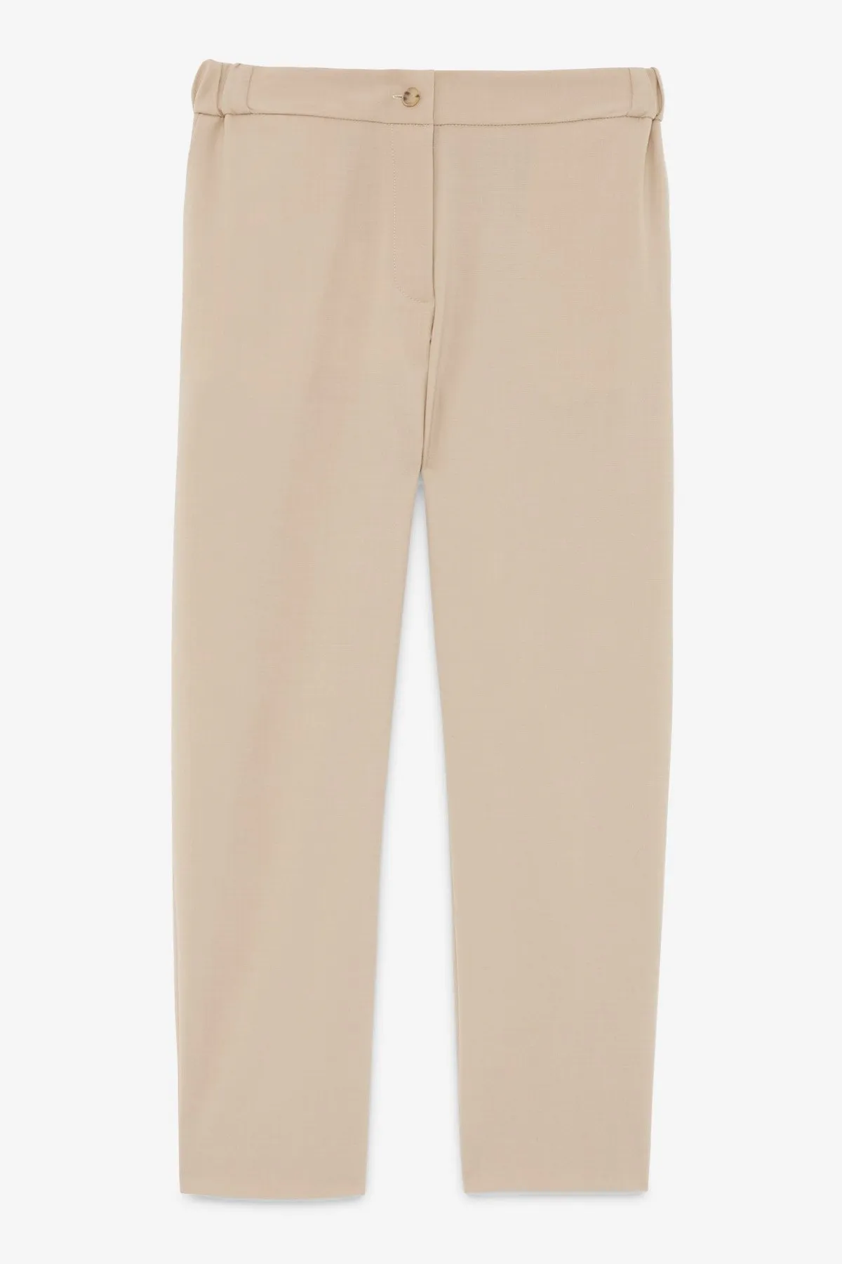 Wool-blend trousers