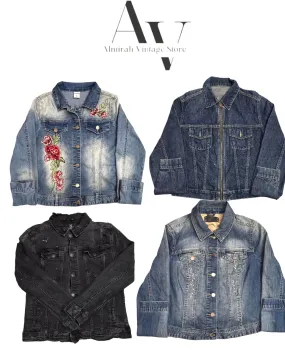 Y2k DENIM JACKETS 20 pcs