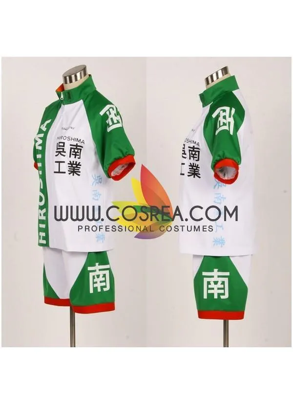 Yowamushi Pedal Hiroshima Kureminami Technical High School Eikichi Machimiya Cosplay Costume