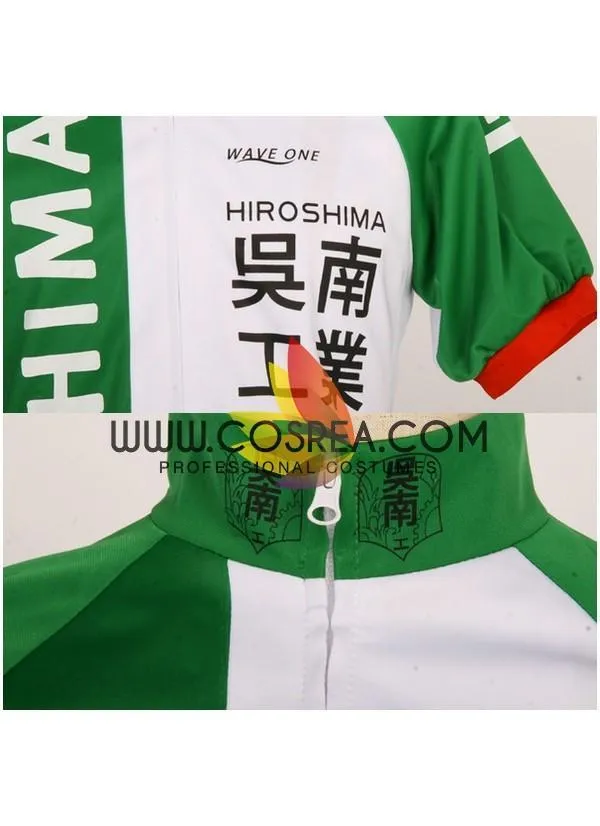 Yowamushi Pedal Hiroshima Kureminami Technical High School Eikichi Machimiya Cosplay Costume