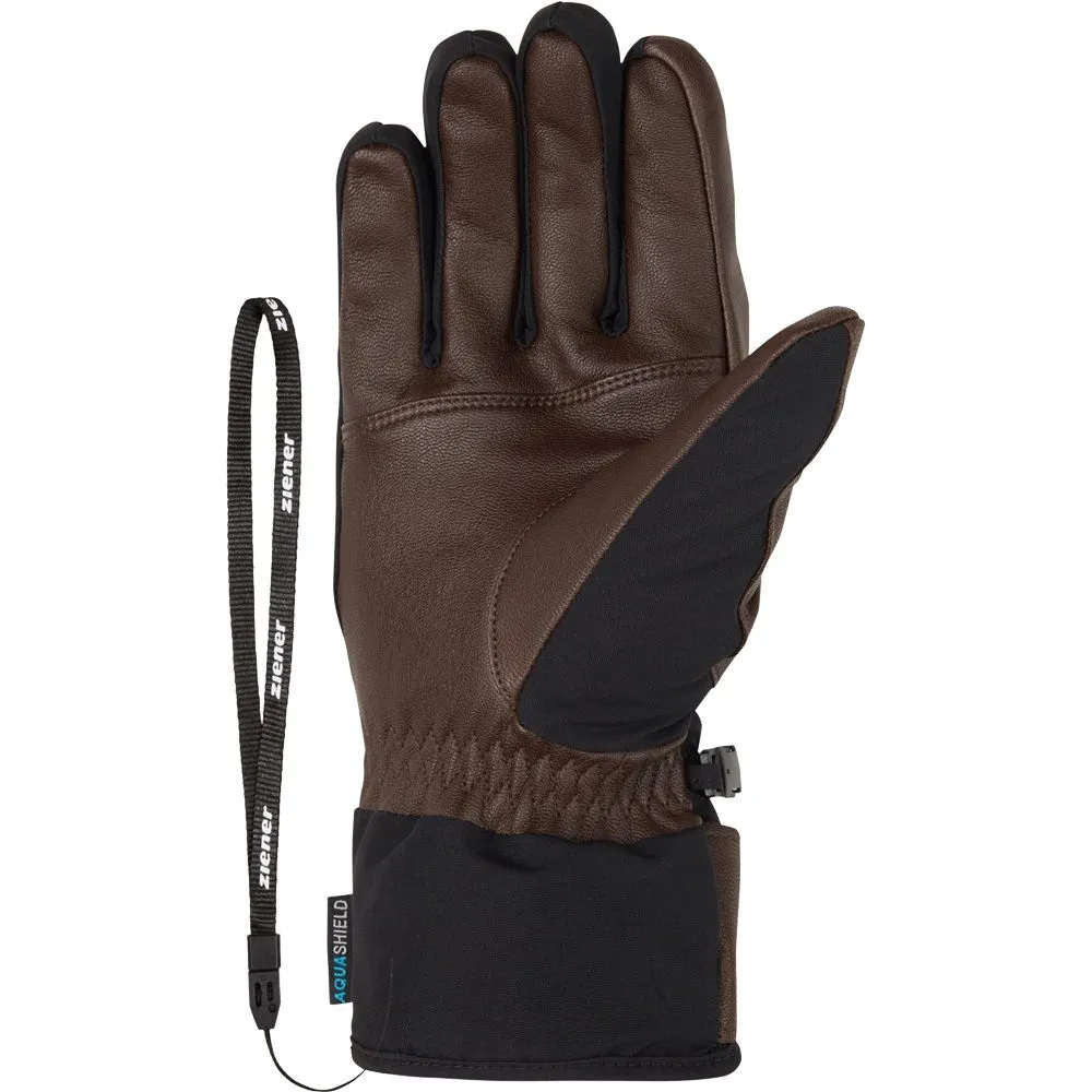 Ziener - Getter AS\u00ae AW Ski Gloves Men dark brown