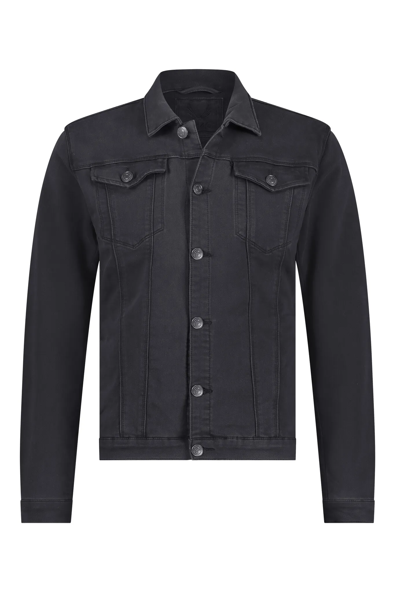 Zumo Slim Fit Jackets EL-PASO-TWILL Black